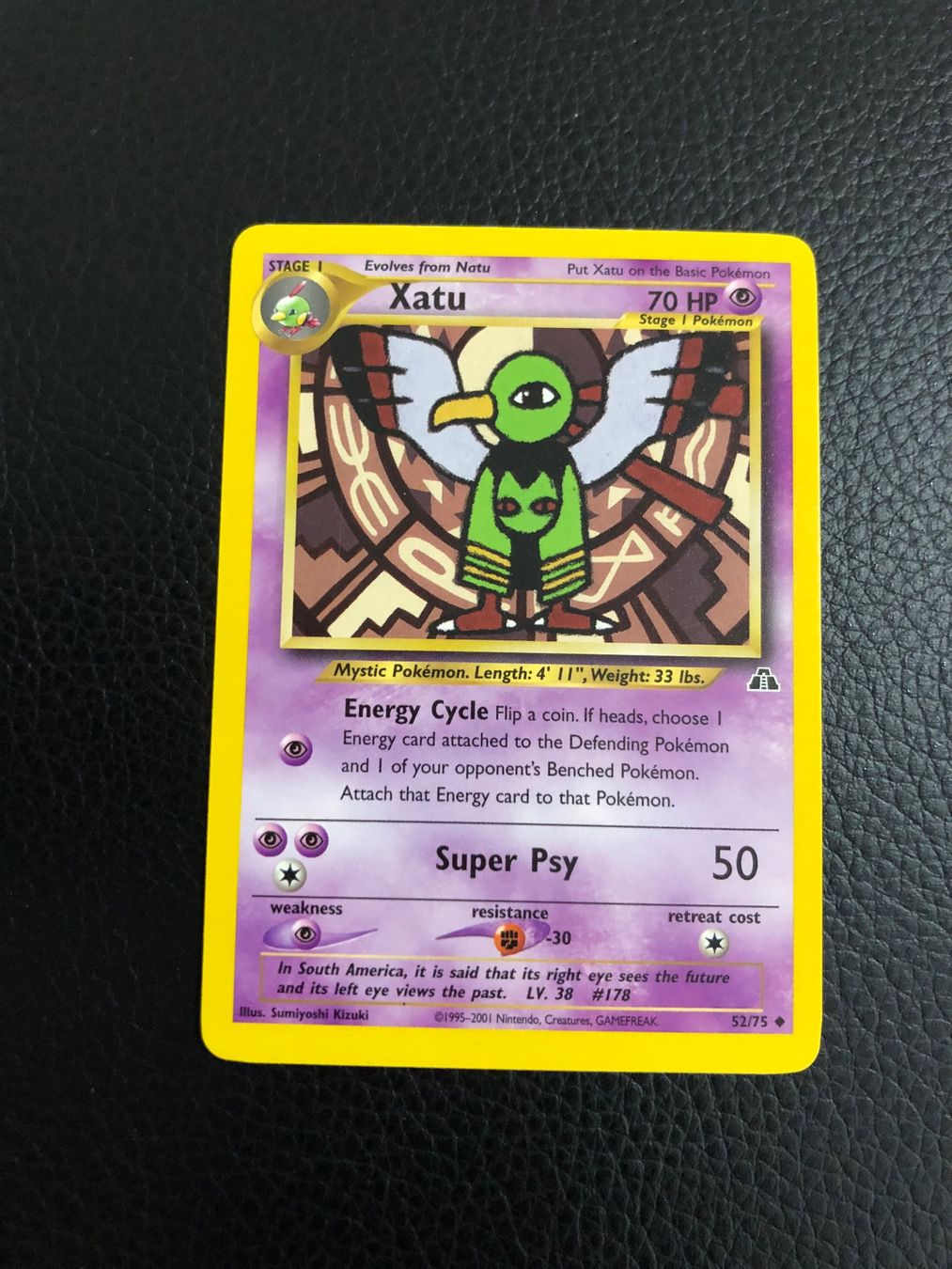 Pokémon Carte collezionabili: Neo Discovery Xatu 52/75 ab 1 – Usato da Paradiso venduto da Pkmn10
