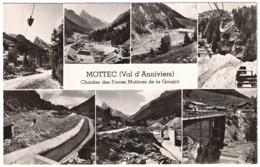 Cartoline postali: Mottec - 6 Bild AK – Usato da Binningen venduto da Mountainrider