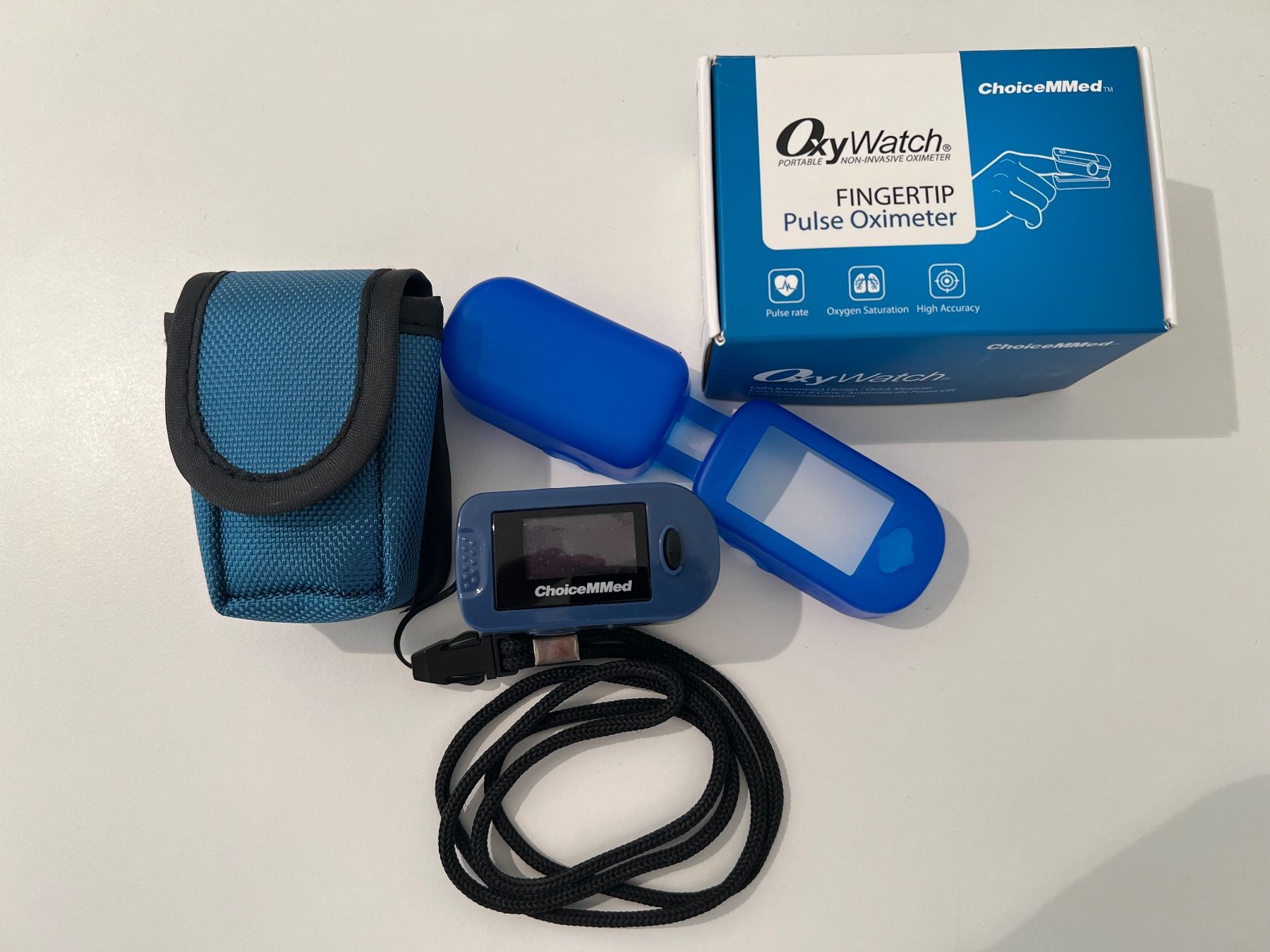 Misurare: Blutsauerstoff-Messung Fingertip Pulse Oximeter Oxy Watch – Usato da Winterthur venduto da ruebliangel 2
