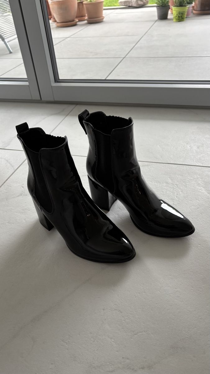 Scarpe da donna: Even&Odd Stiefeletten Schwarz 38 – Usato da Seengen venduto da sa_land