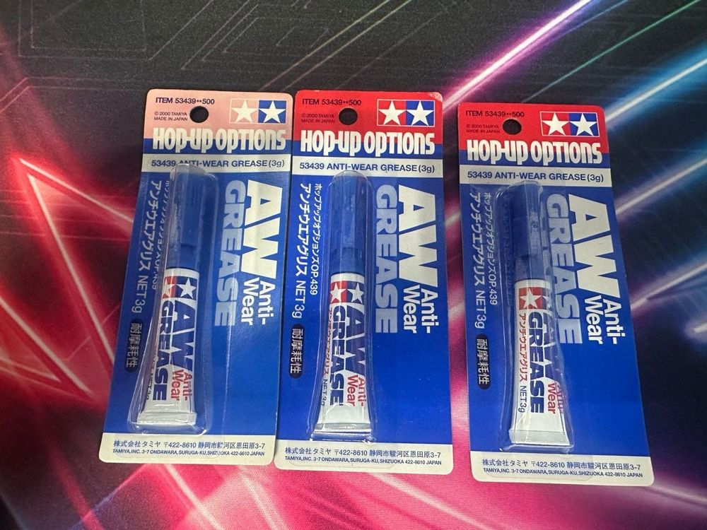 3x 53439 Tamiya Anti Wear Fett / AW Grease Acheter sur Ricardo