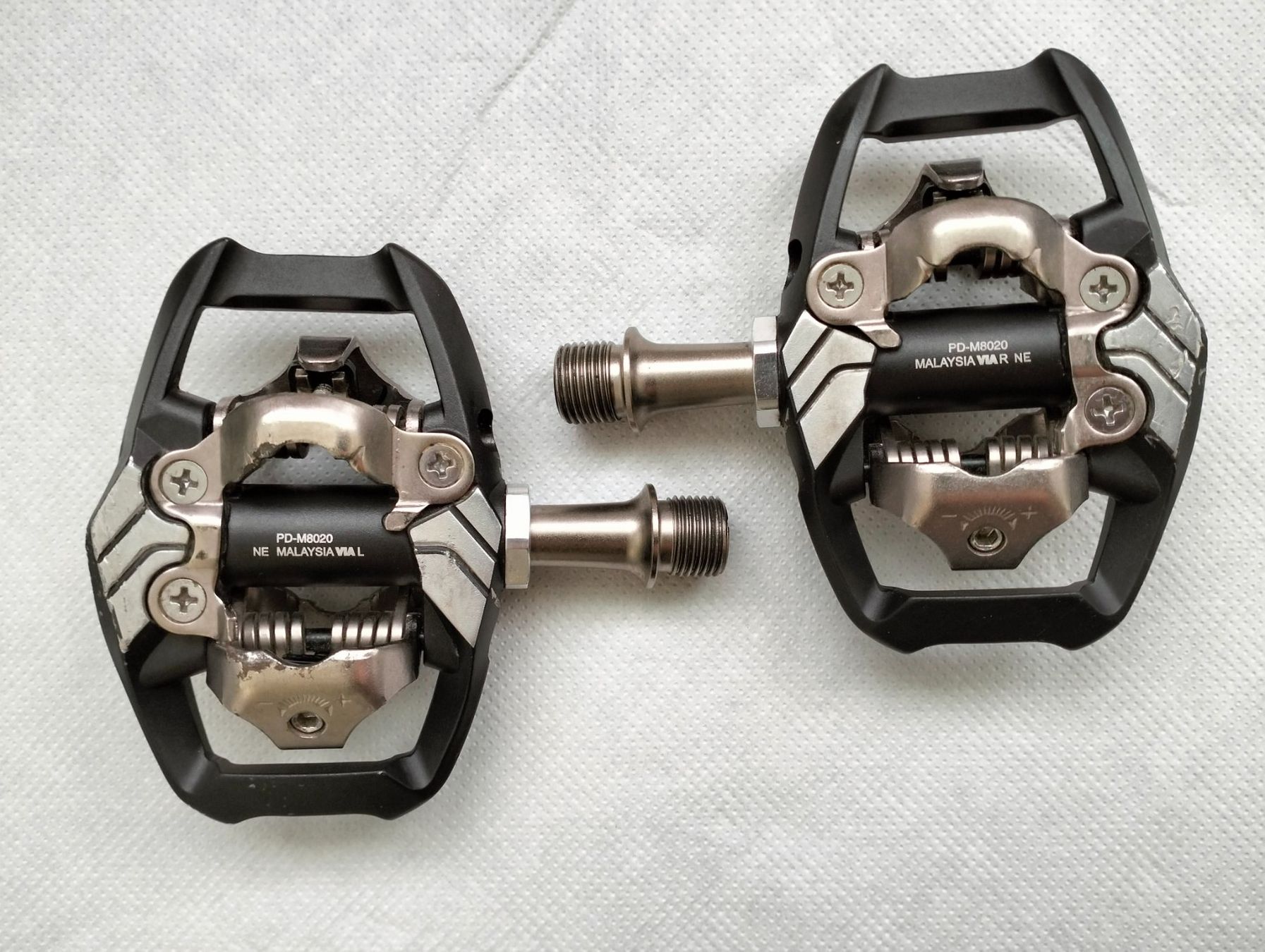 Shimano Ersatzteile: Shimano XT PD-M8020 SPD Klickpedalen – Gebraucht aus Uster von KarlZH