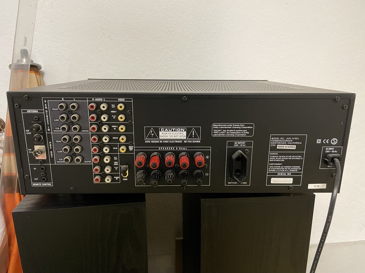 Harman-Kardon Receiver: Harman Kardon AVR 18 RDS - HiFi receiver. 4.1 – Gebraucht aus Nuglar von schoepet 2
