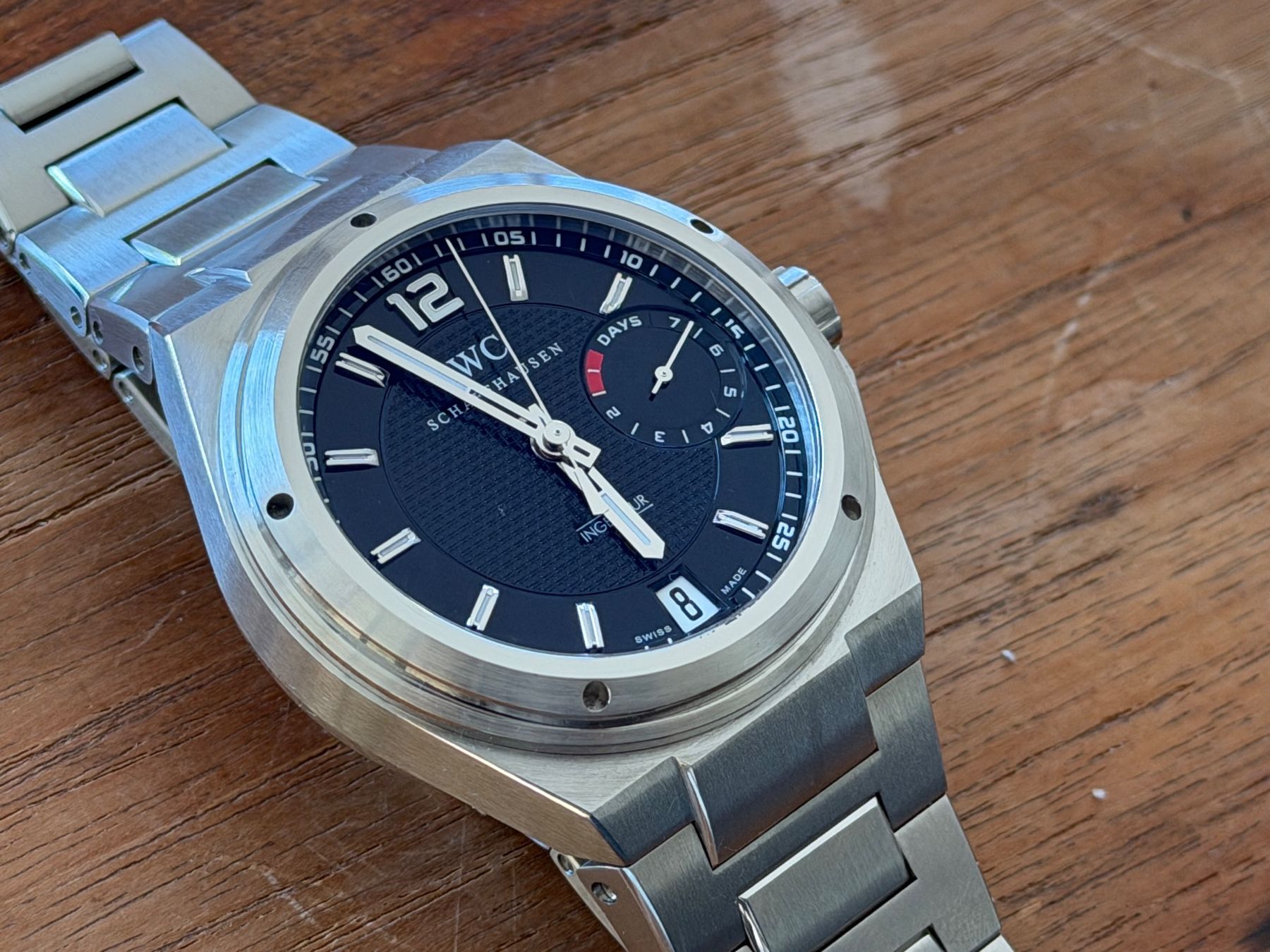 IWC Orologi: IWC Big Ingenieur Stahl 45.5mm fullset – Usato da Aarau venduto da trader1000 2