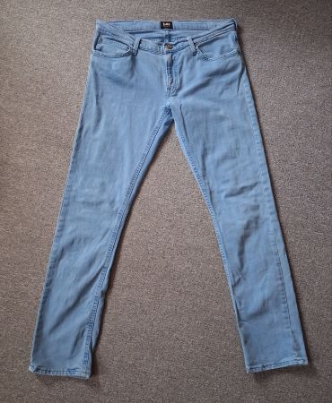 Lee Jeans hellblau Denim Hose W30 L31, guter Zustand