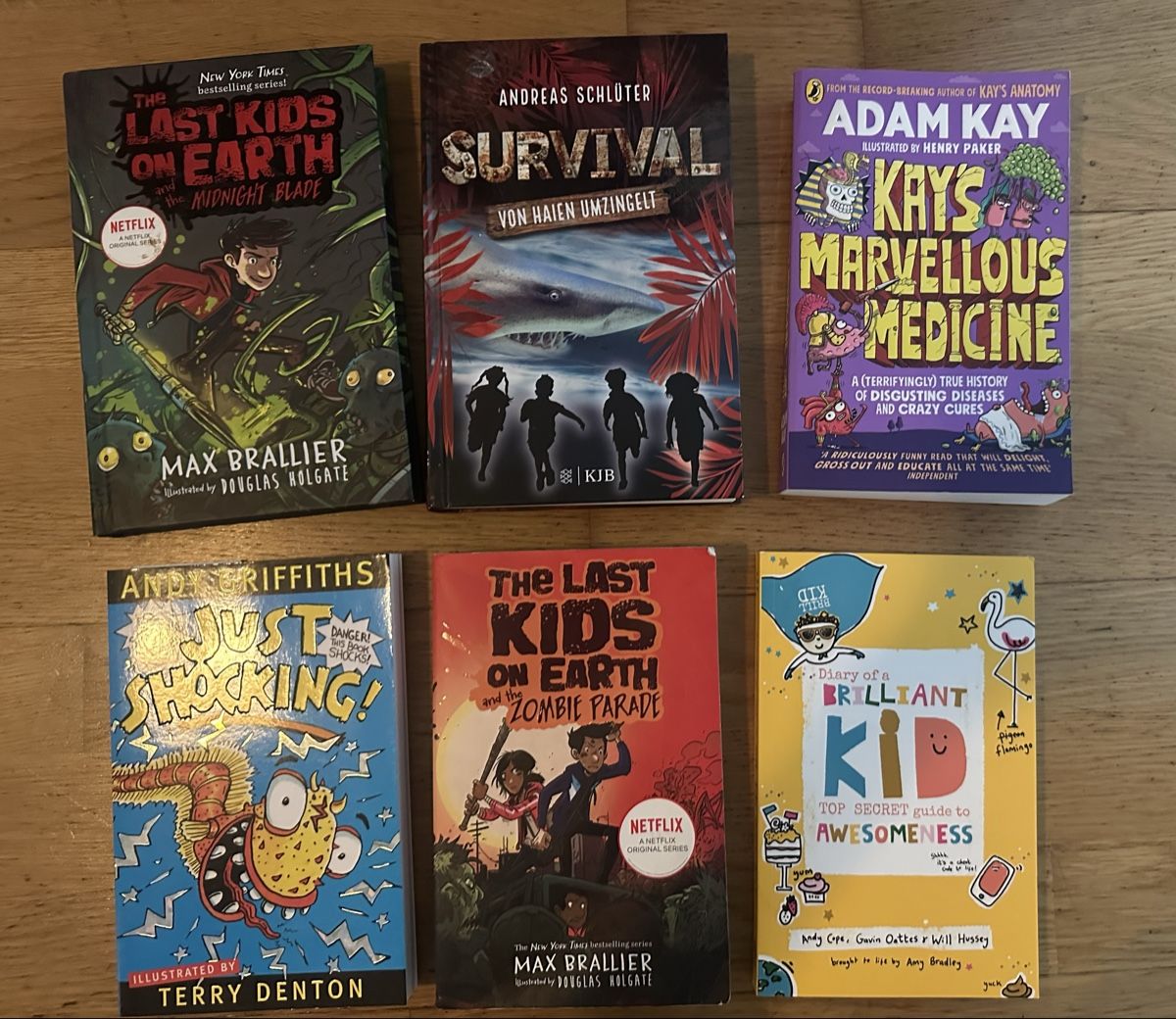 Bücher: Mixed Adventure & Humour Book Bundle, 6 Books – Gebraucht aus Zürich von Muk777