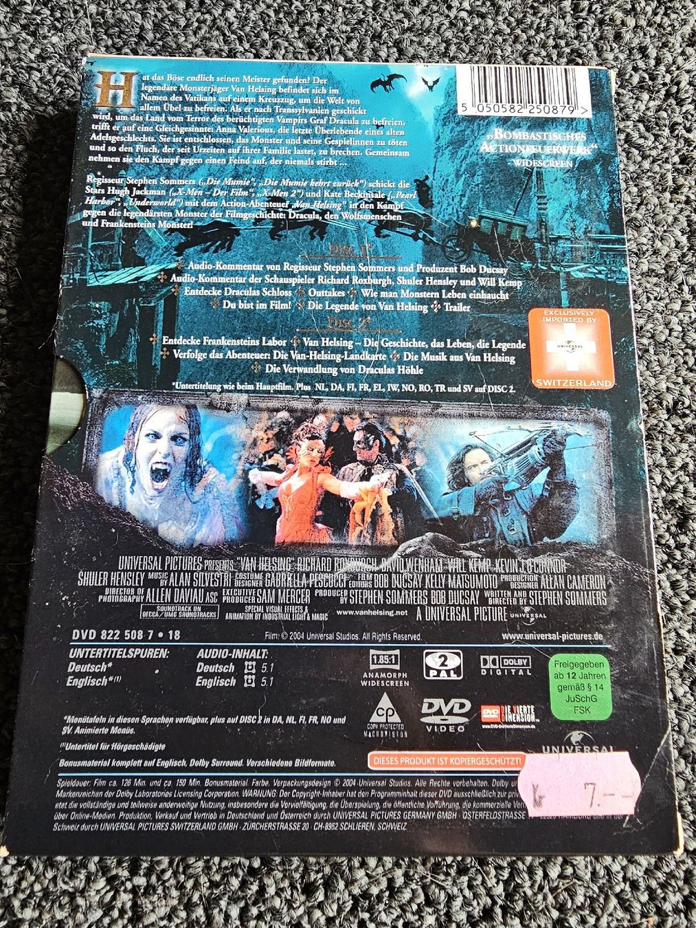 Alle DVDs: Van Helsing (21883) – Gebraucht aus Ruswil von jan_bxl5 1
