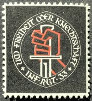 Soldatenmarke 2.WK, Infantrie Rgt 33, Wi Inf 311