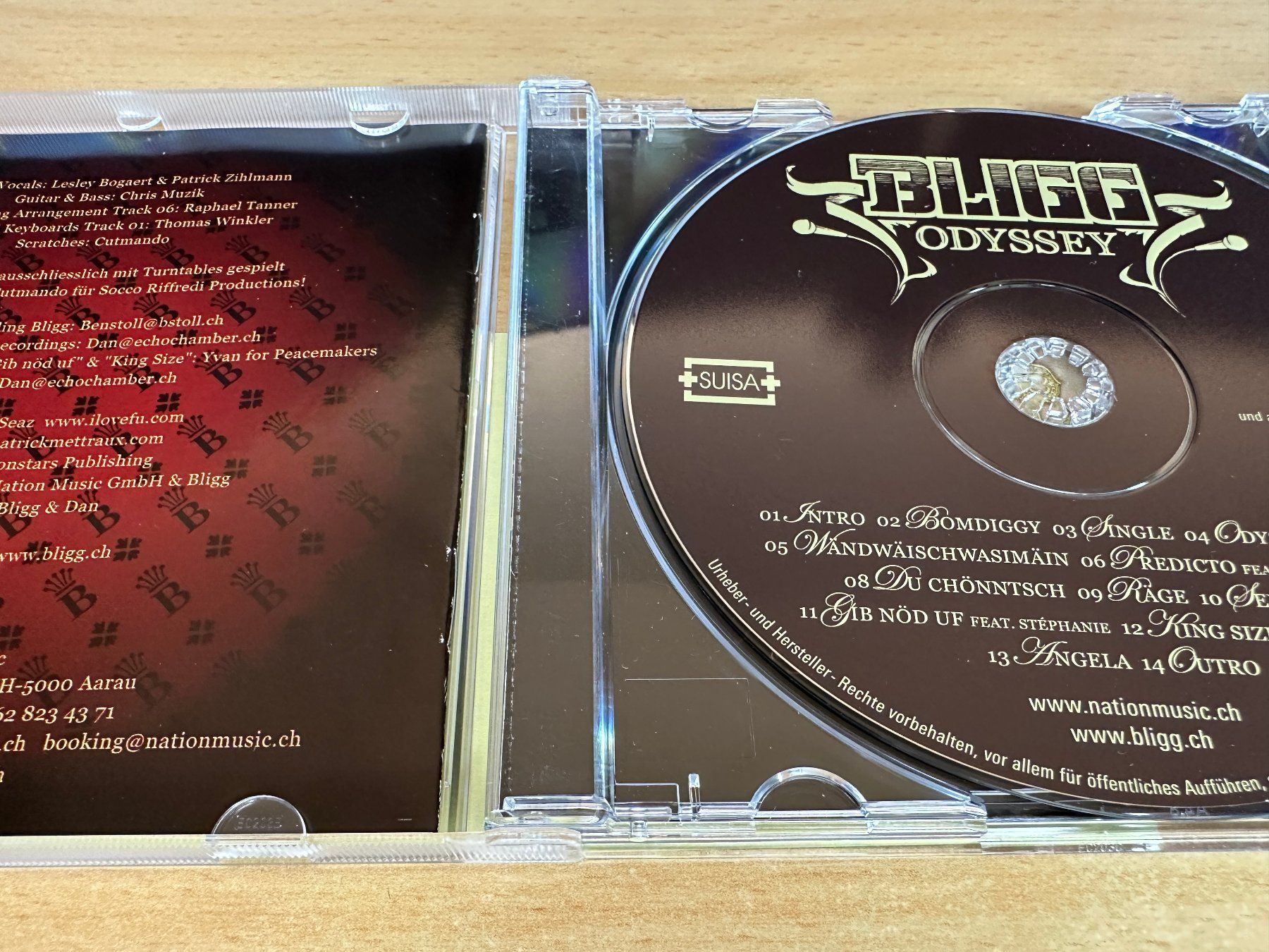 CD: Bligg – Odyssey – Usato da Rikon im Tösstal venduto da Alpenmutz 2