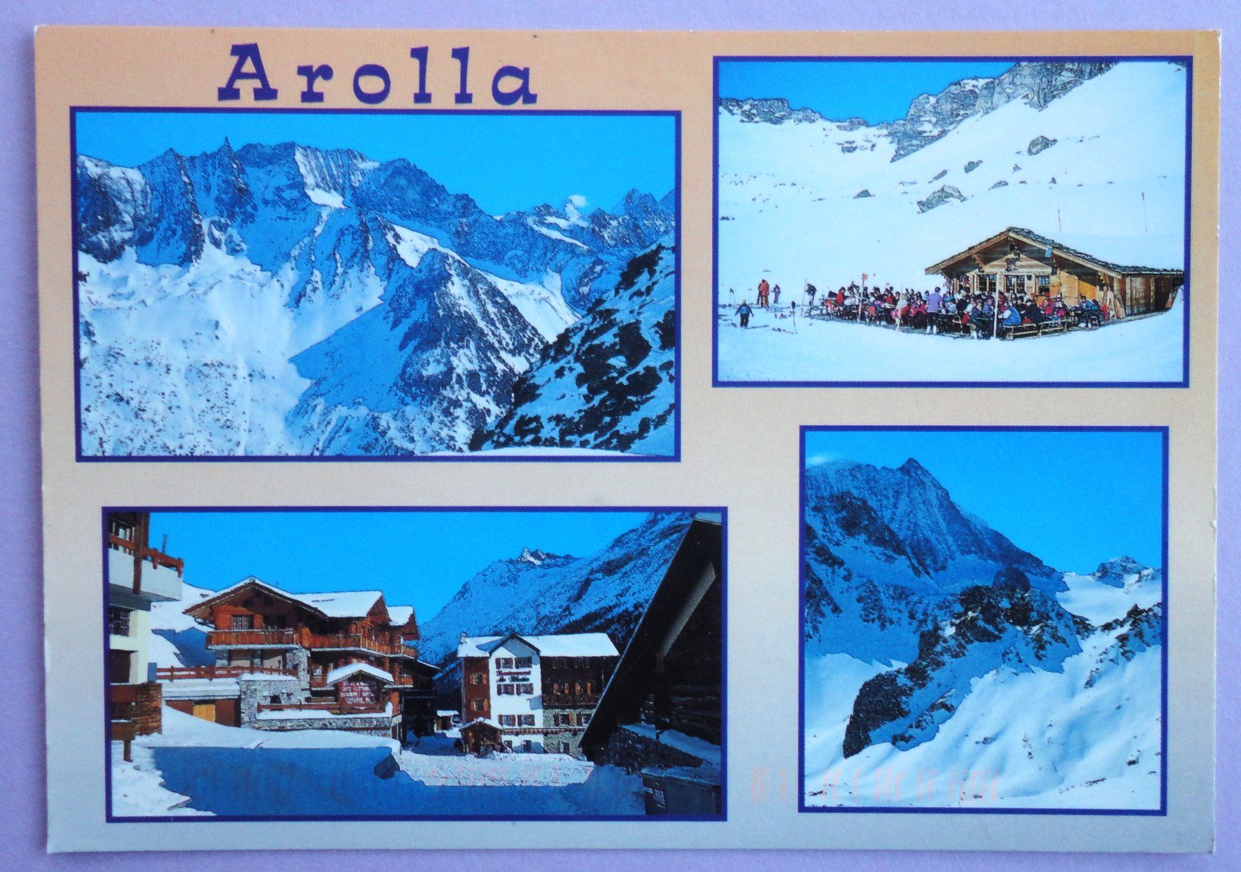 Cartoline postali: Arolla – Usato da Fétigny venduto da Billy2miny