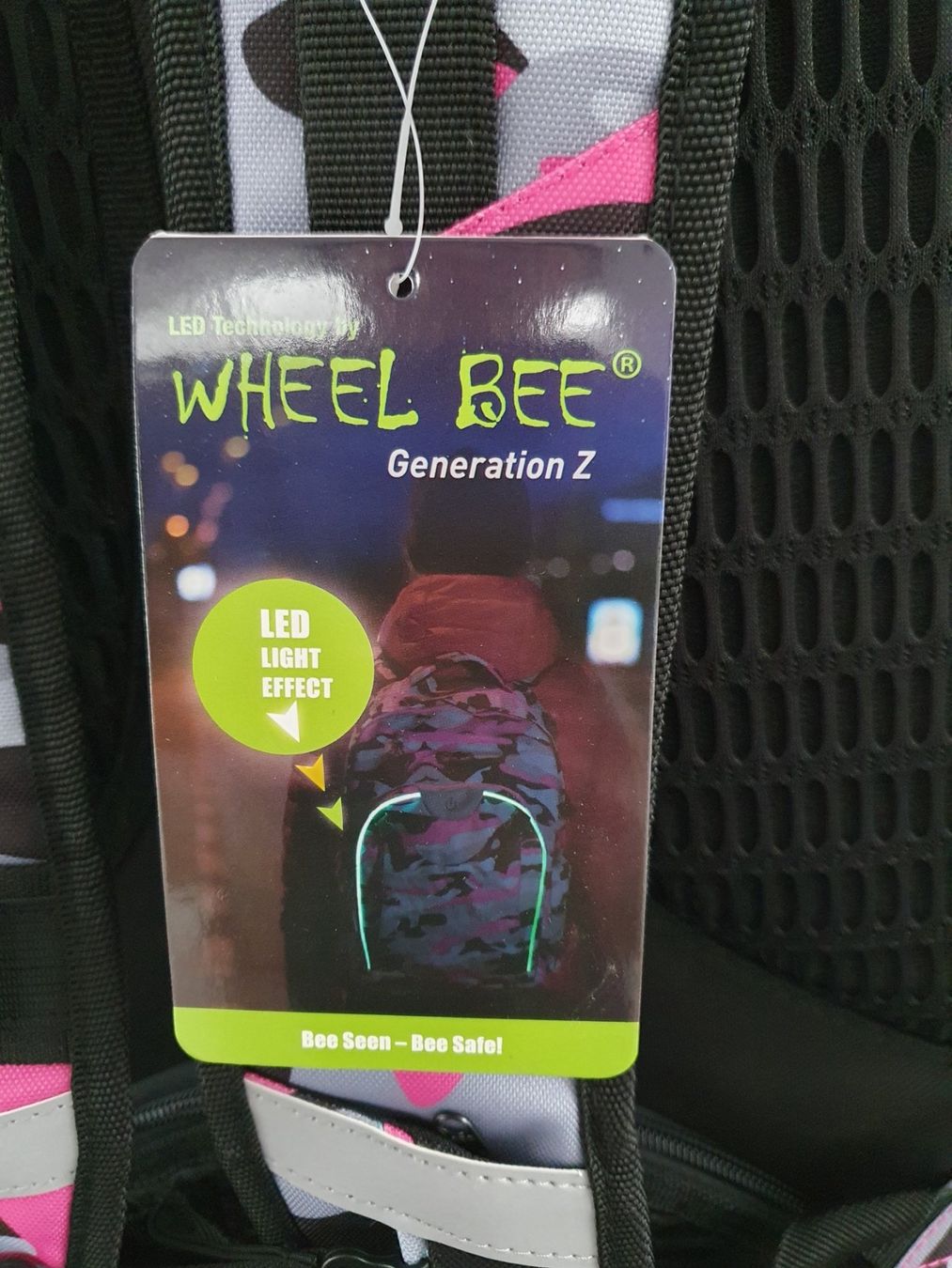 Zaini: Neu - Wheel Bee - Schulrucksack mit LED – Nuovo e nell'imballaggio originale da Dagmersellen venduto da Jarsetz_Restposten 2