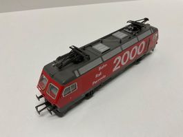 Märklin H0 AC Analog Re 4/4 SBB 2000 rot, Bespielt ohne Verp