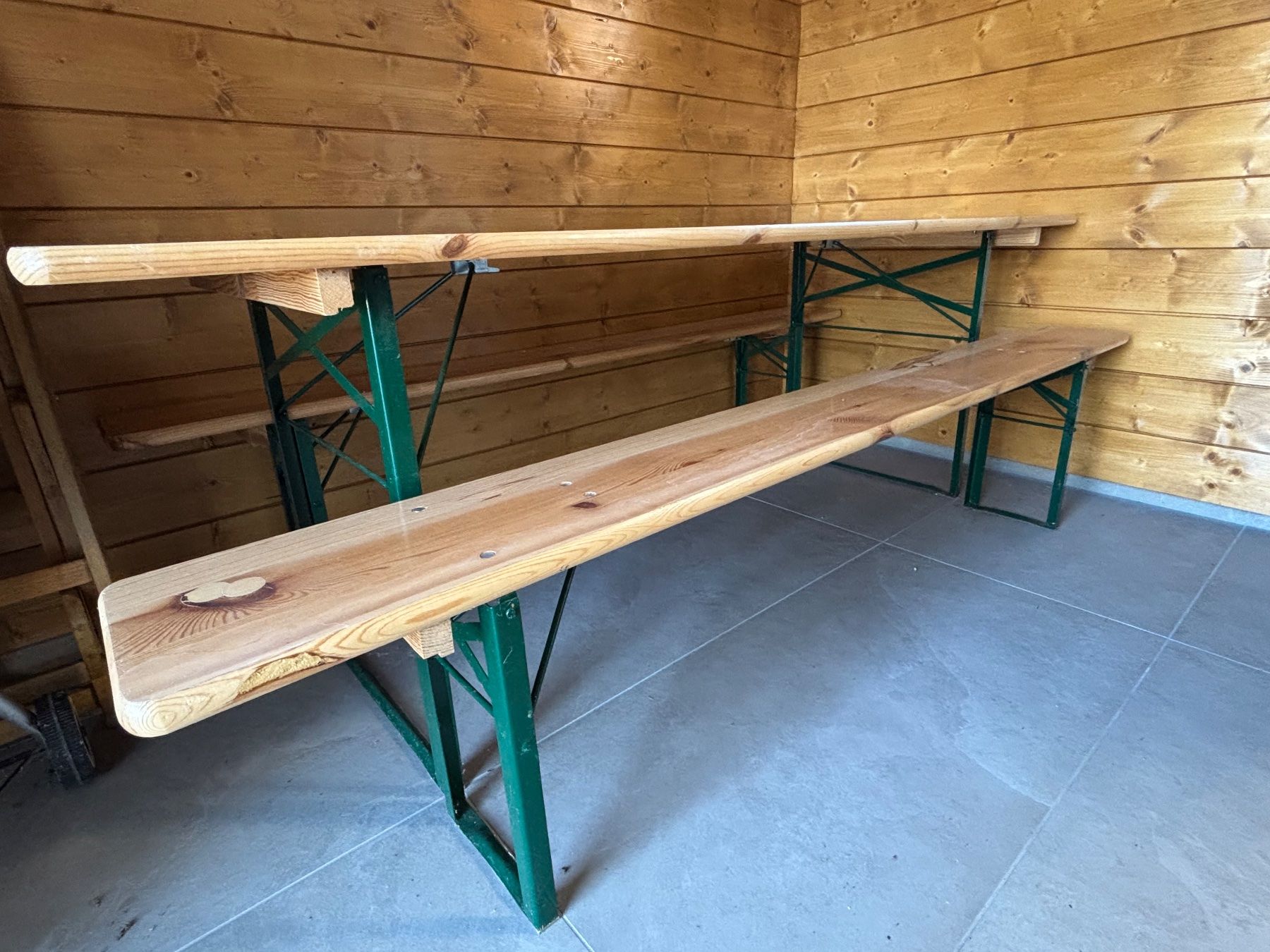 Set di tavolo e panche: Table de jardin + 2 bancs – Usato da Yens venduto da Lucho04 2
