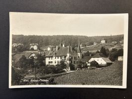 Ansichtskarte Peseux Château gelaufen 