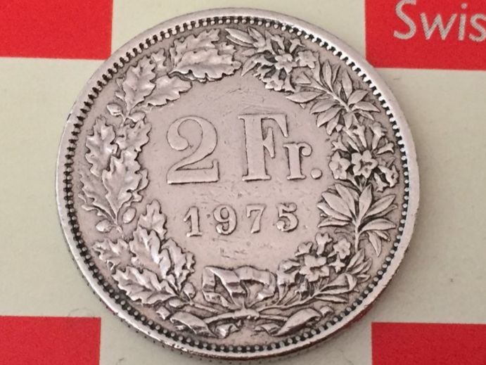 Tutti le monete: 2 Franken 1975 ss – Usato da Elsau venduto da herbybay