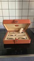 OMEGA – Étui / coffret pour 6 montres, finition cuir cognac