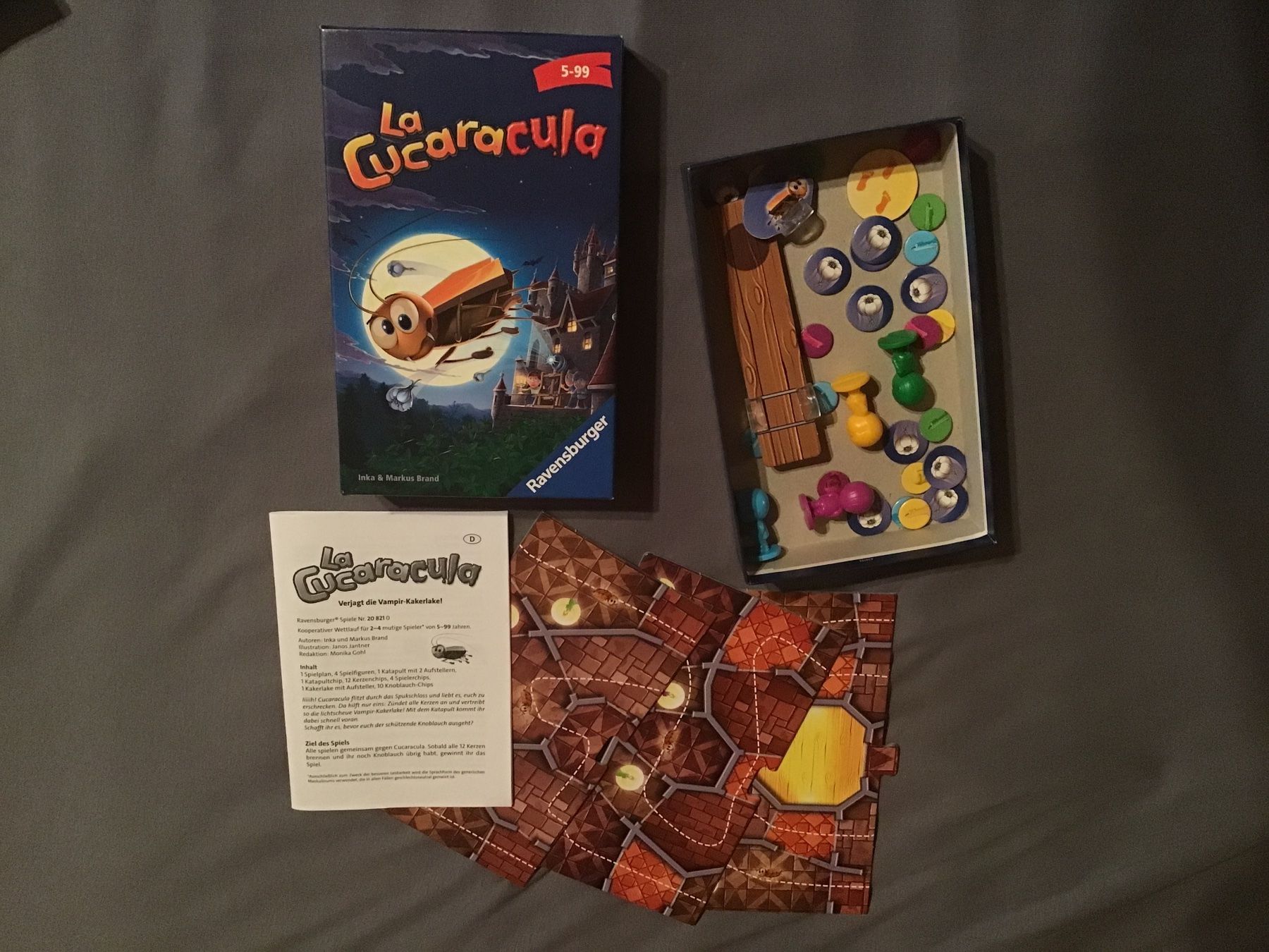 Ravensburger Giochi: Brettspiel La Cucaracula Ravensburger 5-99 – Usato da Rüti ZH venduto da Wernika1