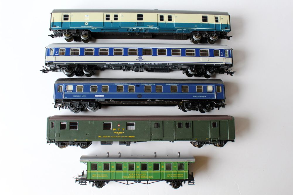 MÄRKLIN / ROCO - 5 Stück diverse Personenwagen H0 | Kaufen auf Ricardo