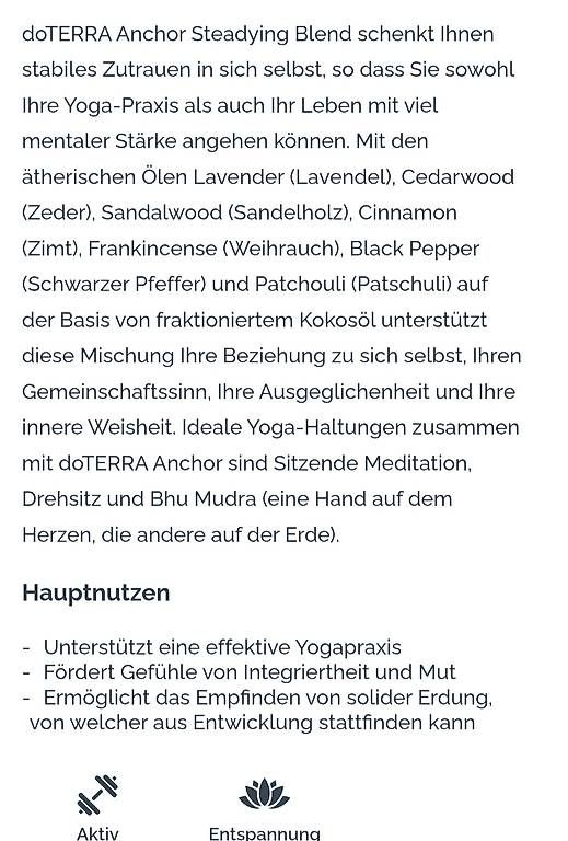 Doterra Oli essenziali: Dõterra Yoga Collection – Nuovo e nell'imballaggio originale da Lyss venduto da Infinia 4
