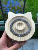 Bracelet en labradorite naturelle 7. 5mm (1 pièce)
