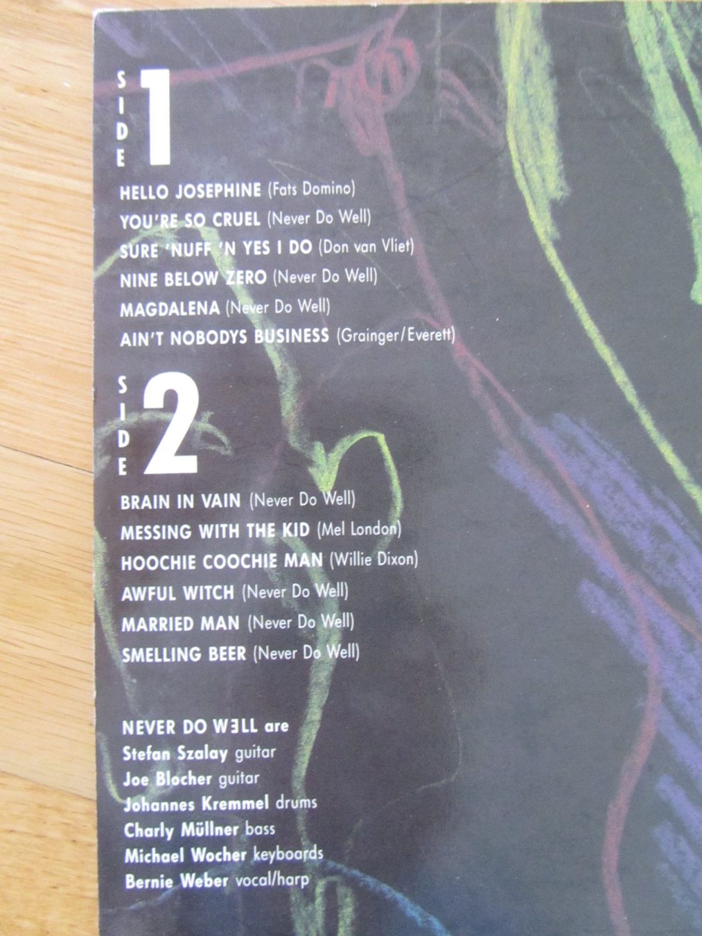 Schallplatten: NEVERDOWELL  Blues    LP Vinyl  / Blues-Rock – Gebraucht aus Seengen von mikelele 4
