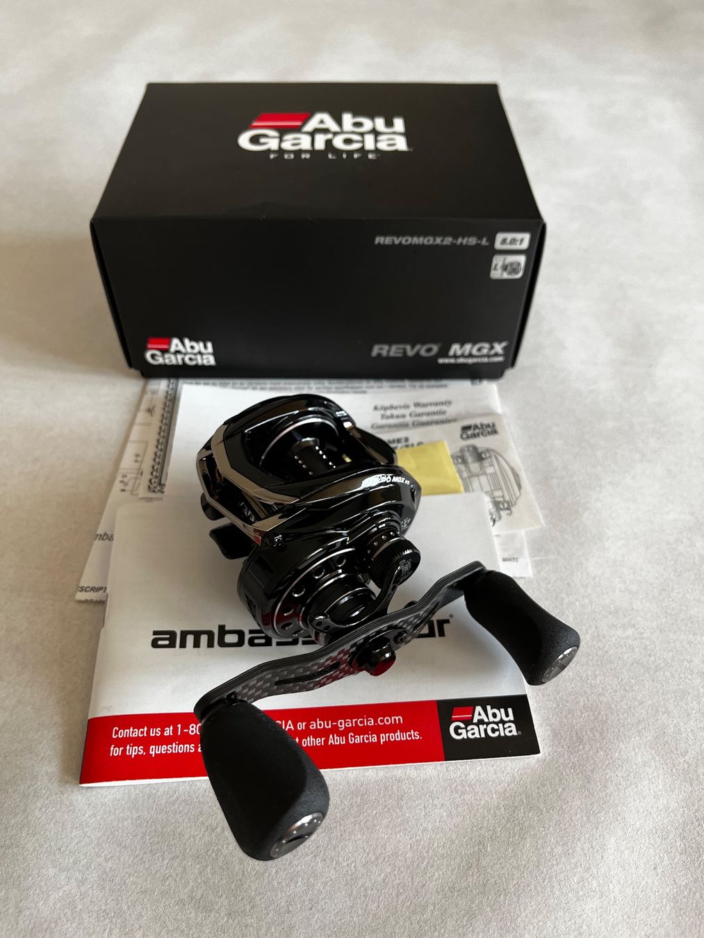 Abu Garcia Rollen & Spulen: ABU GARCIA REVO MGX2 HS-L CASTING – Neu und originalverpackt aus Magglingen/Macolin von OZborn