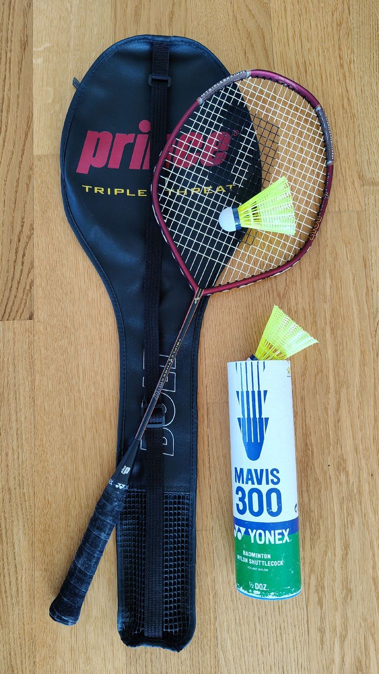 Racchette: Badmington Racket Prince Triple Threat – Usato da Wil SG venduto da Trio69
