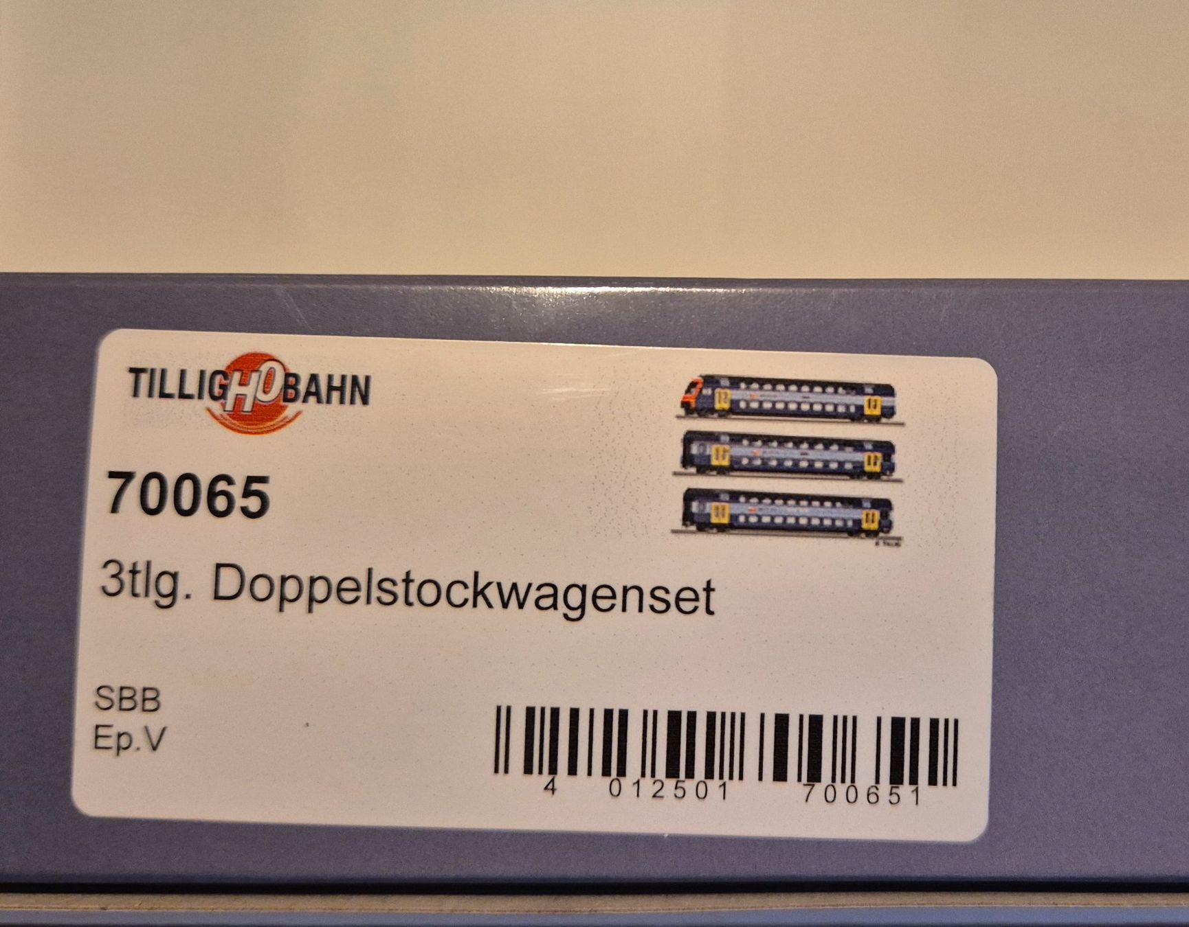 Tillig Modelleisenbahnen: Tillig SBB DPZ – Neu und originalverpackt aus Wittenwil von ced_q8j7 1