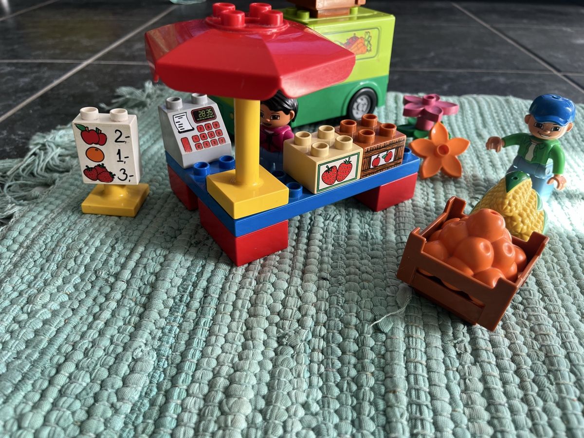 Lego Giocattoli: Duplo Lego Marktstand – Usato da Kirchberg BE venduto da qualle01 1