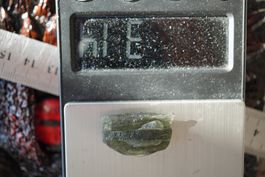 Moldavit    Tektit Grün  3.14g  TOPSTONE