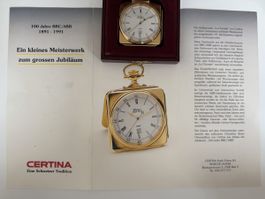 Taschenuhr Certina 100 Jahre BBC/ABB