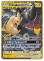 Gold Pikachu & Zekrom / 30th Celebration / 30C TEU 33