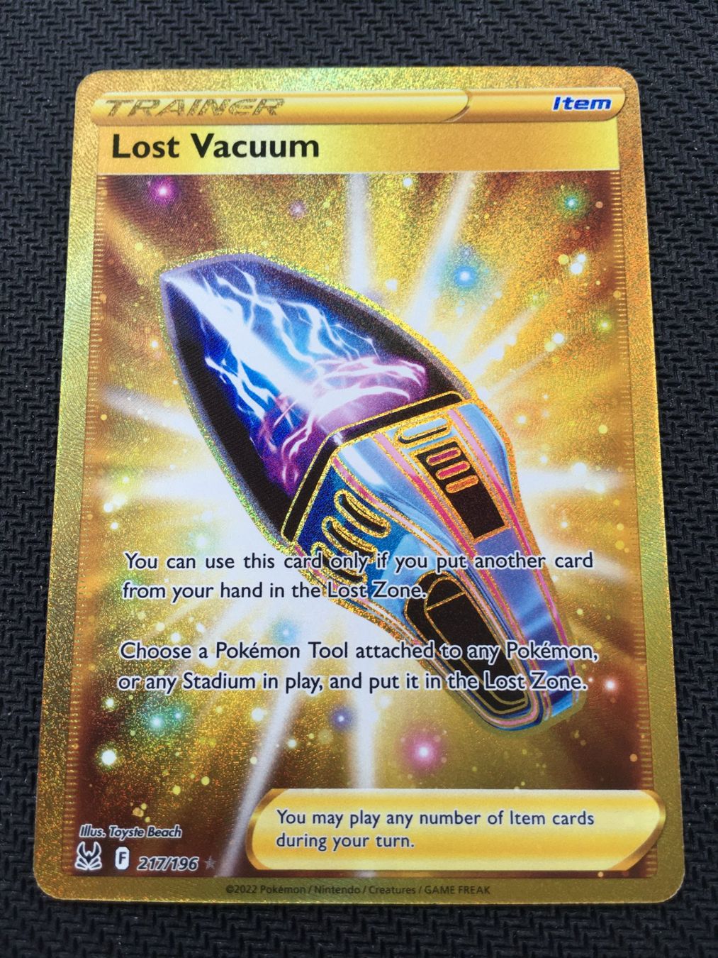 Pokémon Carte collezionabili: Pokémon - Lost Origin - Lost Vacuum - LOR 217 - EN – Nuovo (secondo la descrizione) da St.Gallen venduto da Punktchen01