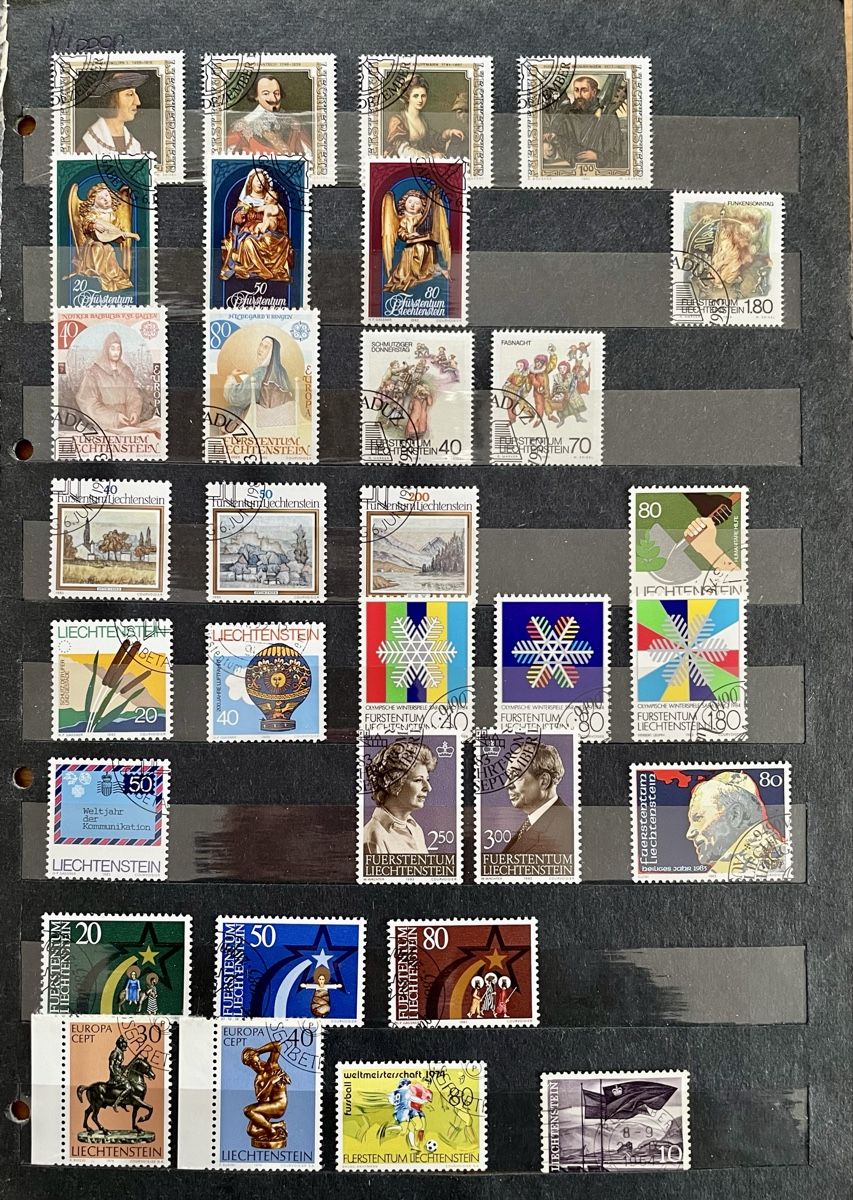 Tous les timbres: Liechtenstein schöne Sammlung – D'occasion à Rorschach par Ziltenera 1