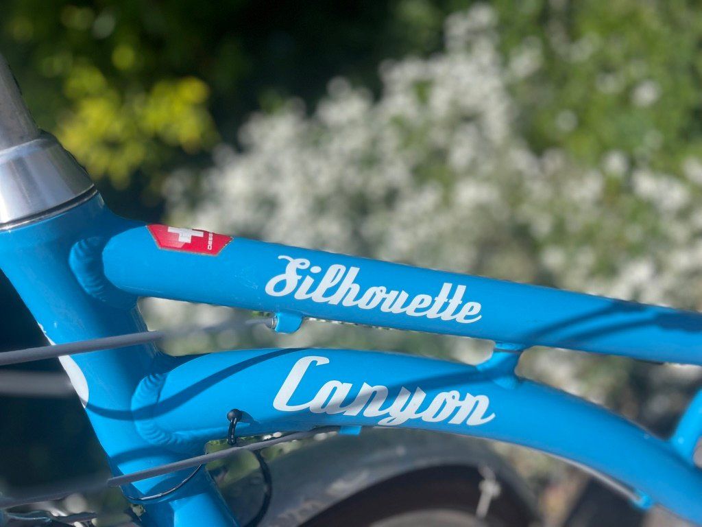 Canyon Biciclette: Damenvelo Canyon Silhouette hellblau / Retrobike – Usato da Dietlikon venduto da Gwundrix 1