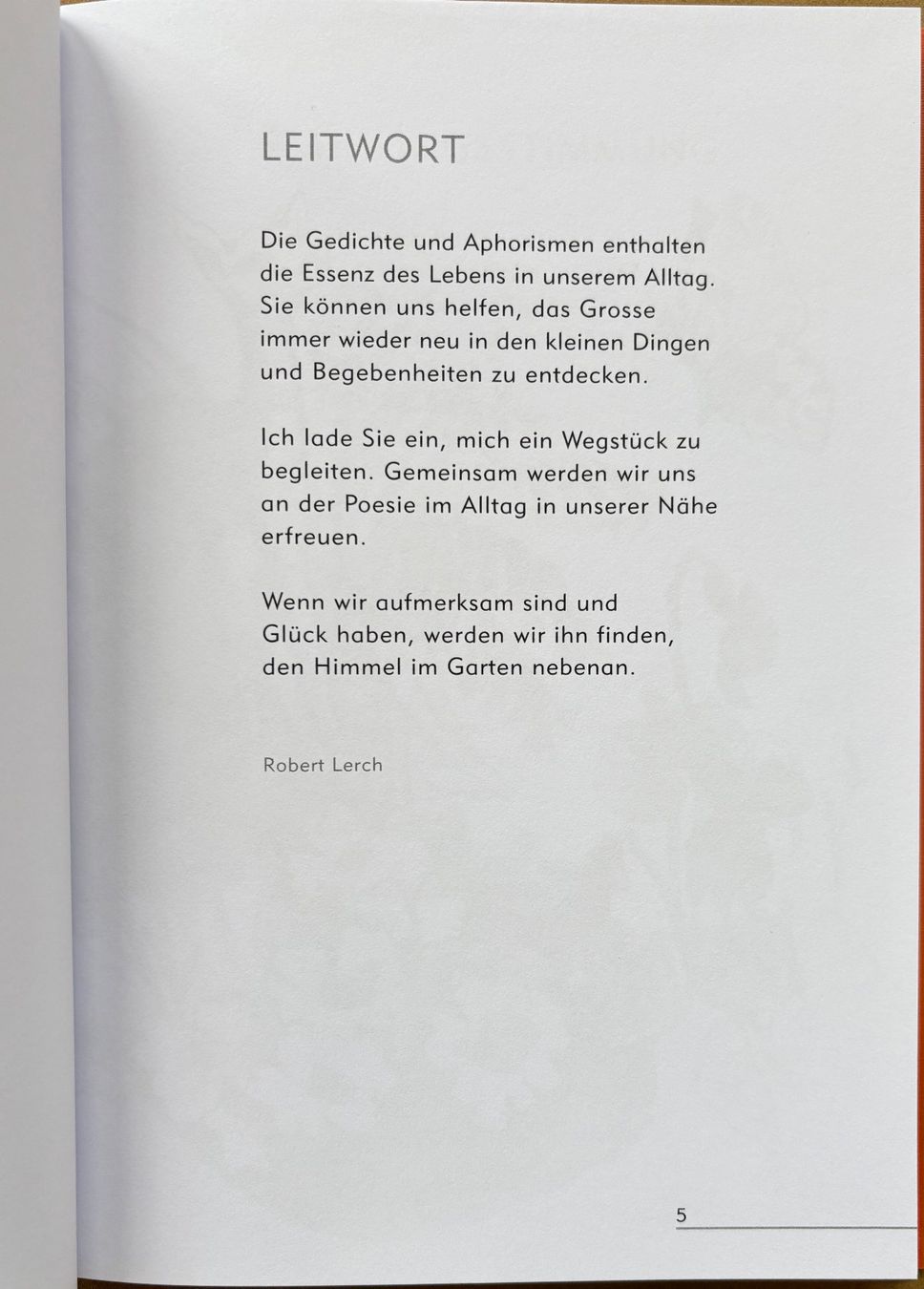Libri: Lerch Robert, Der Garten ist der Himmel nebenan – Nuovo e nell'imballaggio originale da Sarnen venduto da Livres 3