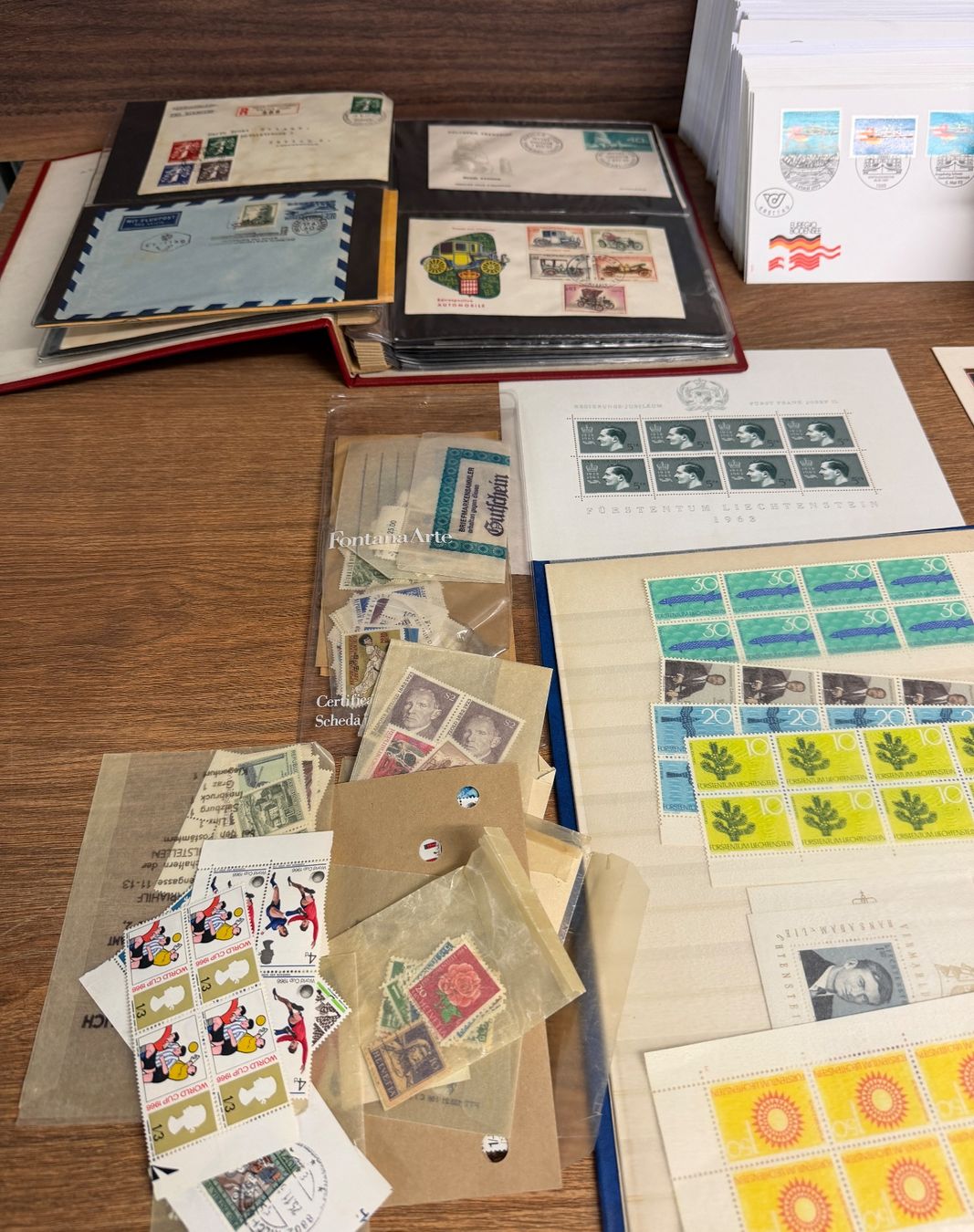 Alle Briefmarken: Briefmarken Konvolut , gut erhalten, Konvolut – Gebraucht aus Nussbaumen AG von olitech5415 4