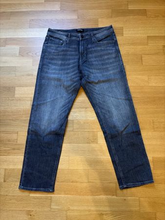 Jack & Jones Jeans grau, Regular/ Clark, W34 L32