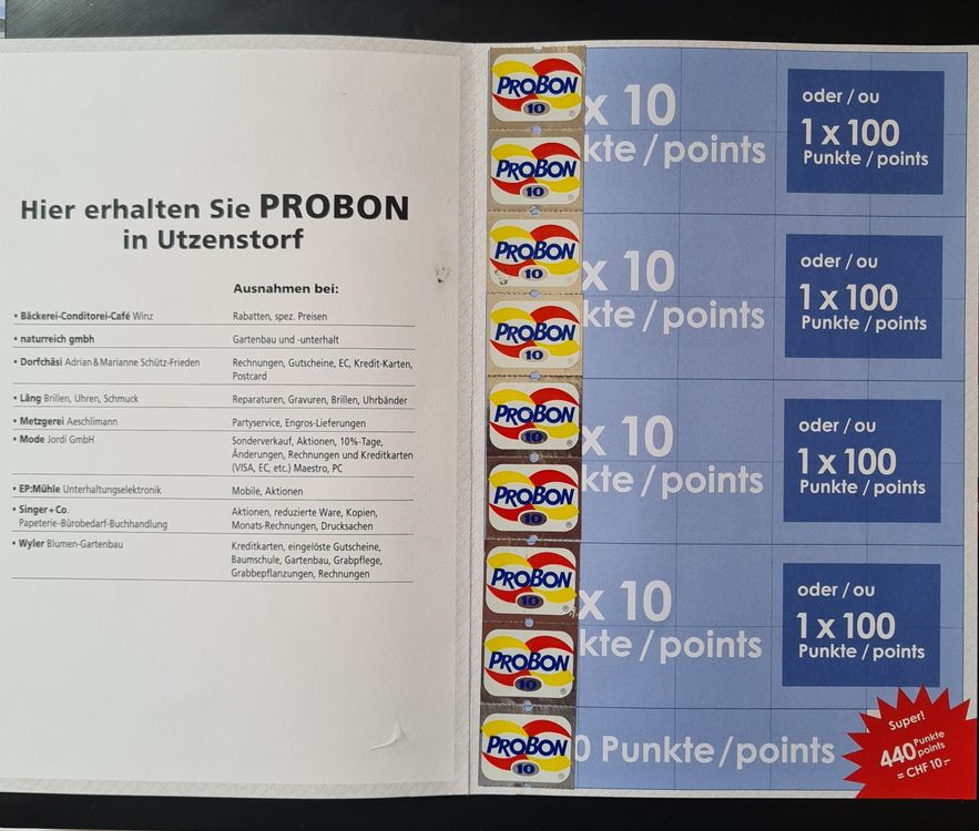 Probon (Gebraucht) in Utzenstorf für CHF 3 – mit Lieferung auf Ricardo ...