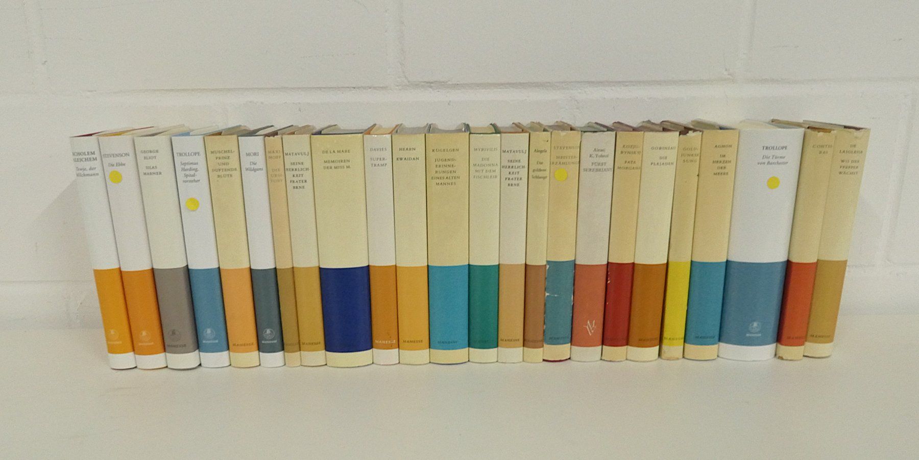 Libri: MANESSE Bücher Sammlung ( 50 Stk.) – Usato da Volketswil venduto da brockipfannenstil 3