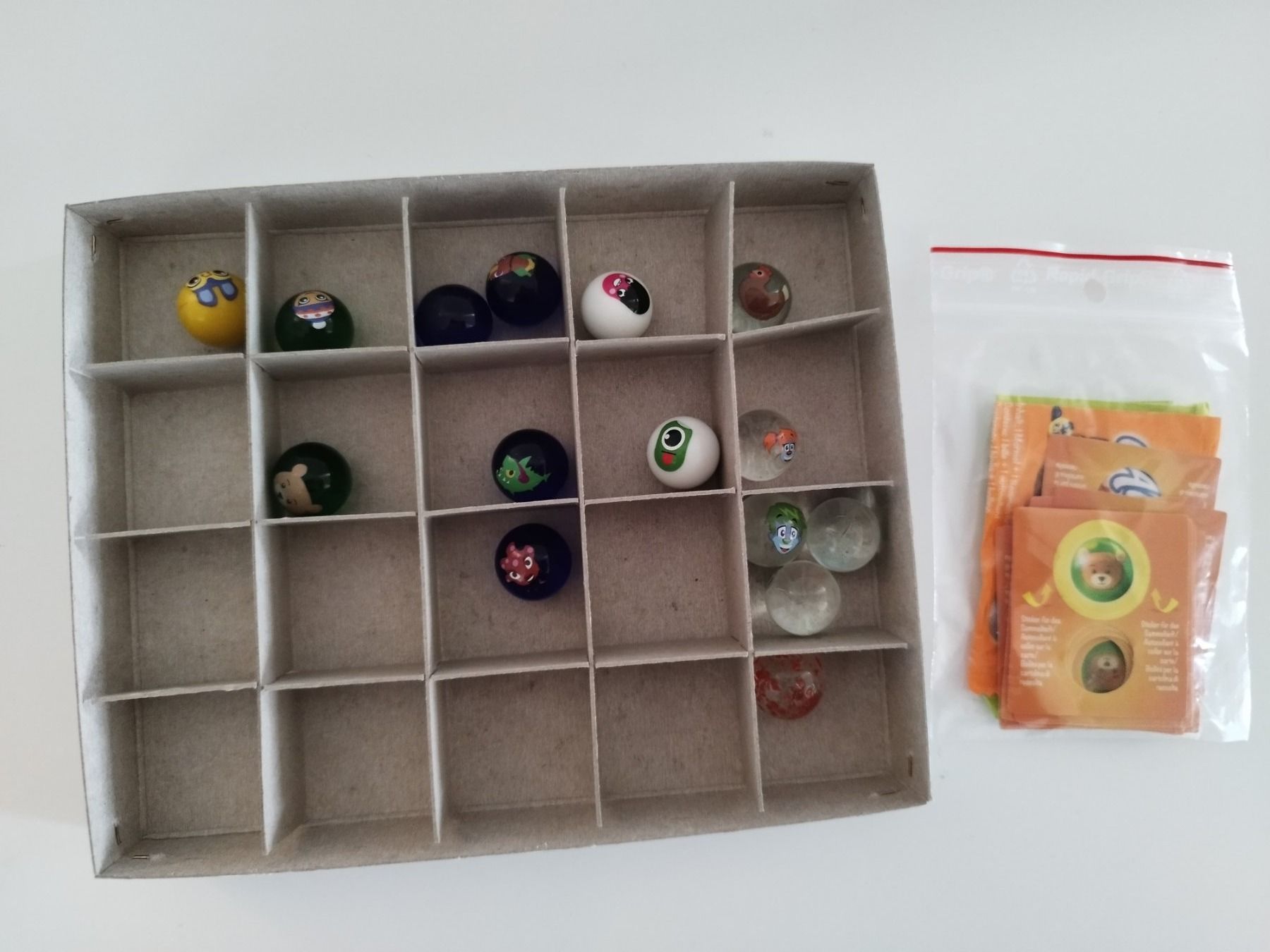 Migros Biglie: 15x All Stars Migros Murmel – Usato da Biel/Bienne venduto da almercaa