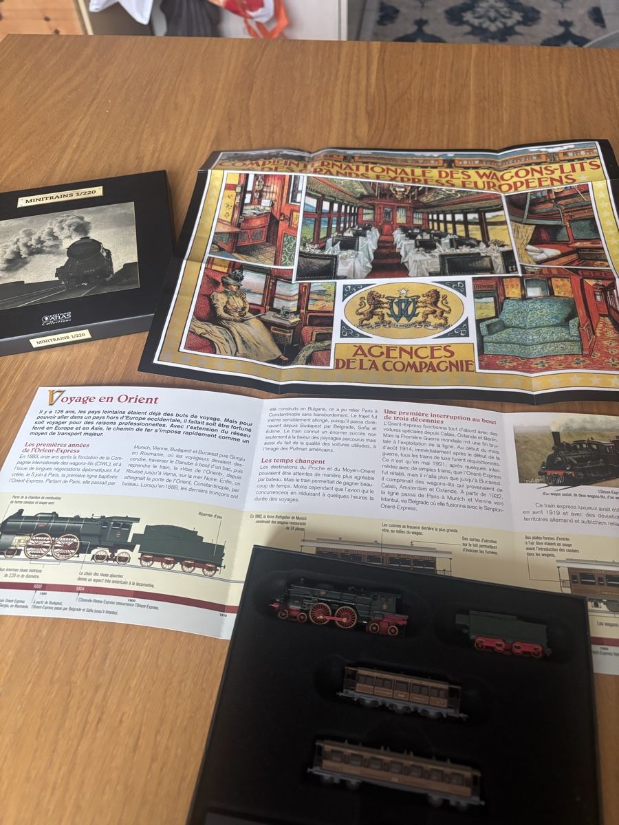 Modellini di ferrovie: Mini trains orient express – Nuovo e nell'imballaggio originale da Orbe venduto da car_8grw 2
