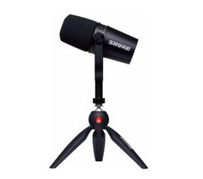 Shure MV7 Podcast Kit Mikrofon inkl. 2 Stative, neuwertig
