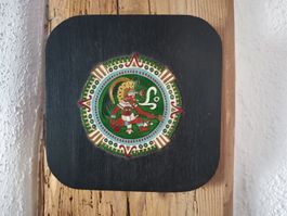 Antik-Wanddeko aus Mexico, Aztec Sonnengott Tonatiuh