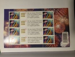 Briefmarken KB Neujahrswünsche Feuerwerk  2000 postfrisch