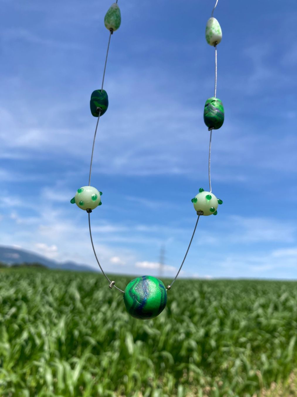 Ketten: Modeschmuck  Halskette  Handarbeit – Gebraucht aus Subingen von ArtBead