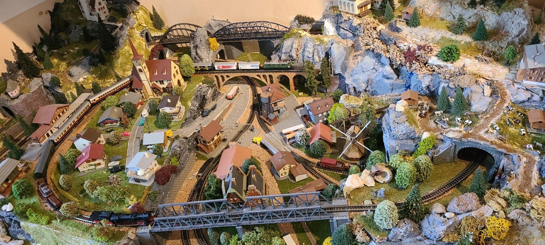 Roco Modelleisenbahnen: Modelleisenbahn-Anlage – Gebraucht aus Winterthur von Wule 3