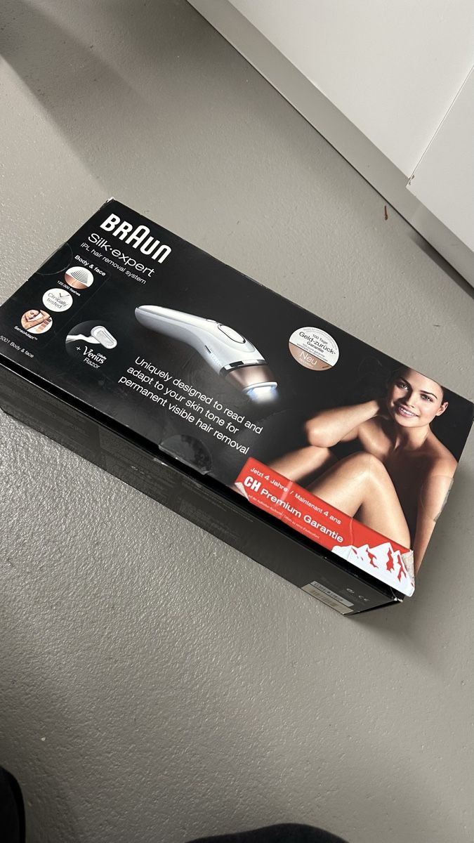 Braun Epilatori: Braun Silk Expert Laser Haarentfernung – Usato da Rupperswil venduto da len_mtr7