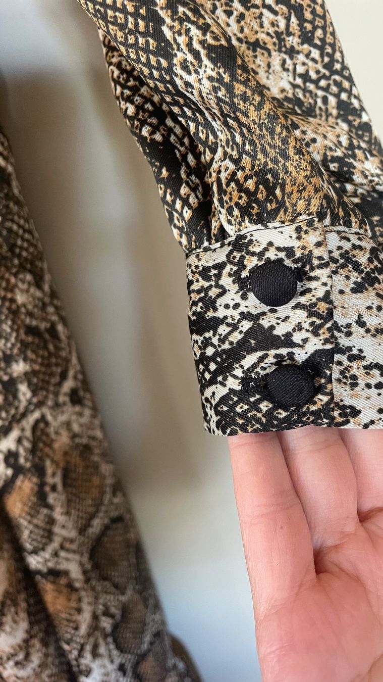 Zara Vestiti: Zara Kleid mit Schlangenmuster, Grösse M – Usato da Zuoz venduto da CelineLK 4