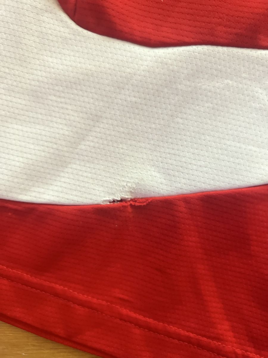 Nike Hosen: Nike Dri-FIT Short Gr. S rot-weiss – Gebraucht aus Rütihof von Rosy13 3